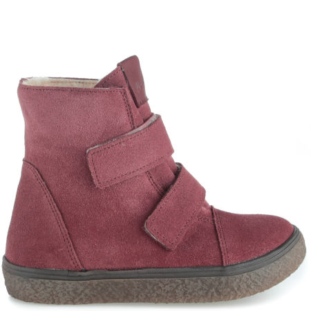 Montana membrana różowe trzewiki dziecięce ze skóry naturalnej