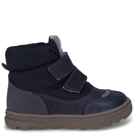 Everest membrana granatowe śniegowce dziecięce ze skóry naturalnej