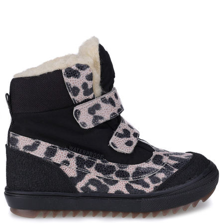  Elbrus membrana beżowe śniegowce dziecięce ze skóry naturalnej