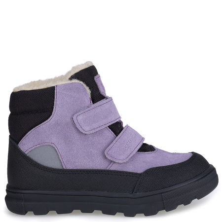 Tundra membrana fioletowe trzewiki dziecięce ze skóry naturalnej