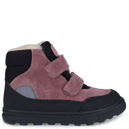 Tundra membrana fioletowe trzewiki dziecięce ze skóry naturalnej