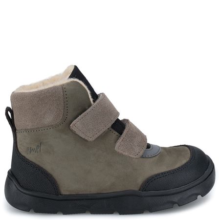 Inari barefoot membrana oliwkowe trzewiki dziecięce ze skóry naturalnej