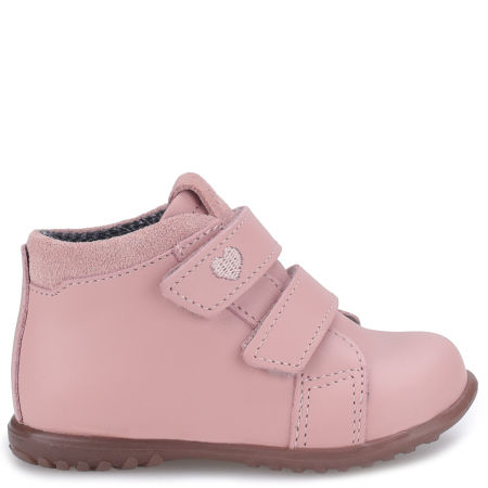 Brooklyn Roczki® membrana różowe trzewiki dziecięce ze skóry naturalnej