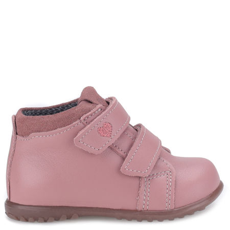 Brooklyn Roczki® membrana różowe trzewiki dziecięce ze skóry naturalnej