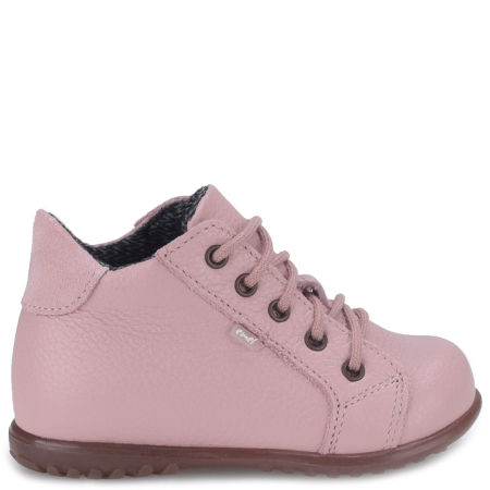 London Roczki® membrana różowe trzewiki dziecięce ze skóry naturalnej