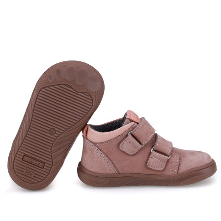 Gobi barefoot membrana różowe trampki dziecięce ze skóry naturalnej zdjęcie 2