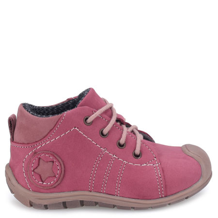Hamilton Roczki® membrana różowe trzewiki dziecięce ze skóry naturalnej