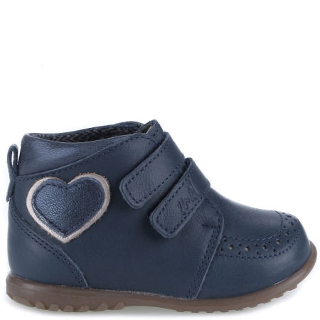 Porto Roczki® membrana granatowe trzewiki dziecięce ze skóry naturalnej