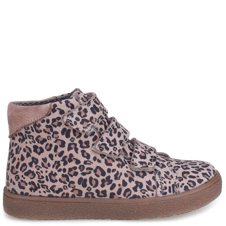 Chester membrana beżowe trampki dziecięce ze skóry naturalnej