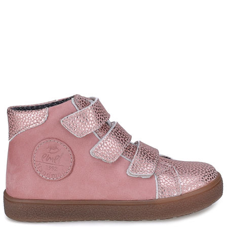 Chester membrana różowe trampki dziecięce ze skóry naturalnej