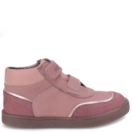 Toledo membrana różowe trampki dziecięce ze skóry naturalnej