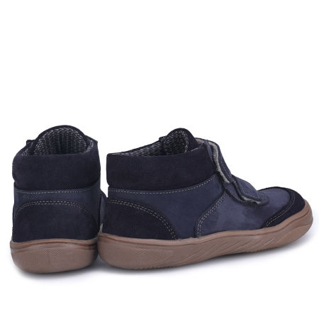 Haga barefoot membrana granatowe trampki dziecięce ze skóry naturalnej zdjęcie 3