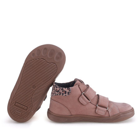Orlean barefoot membrana beżowe trampki dziecięce ze skóry naturalnej zdjęcie 2