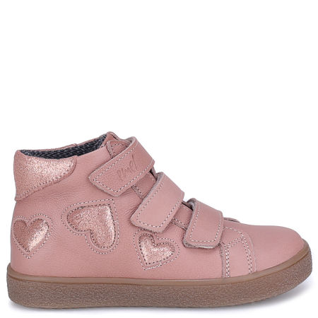 Chester membrana różowe trampki dziecięce ze skóry naturalnej