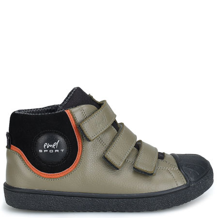 Silverstone membrana zielone trampki dziecięce ze skóry naturalnej