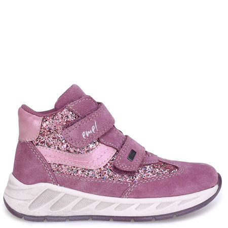 Starling wodoodporne różowe trzewiki dziecięce ze skóry naturalnej