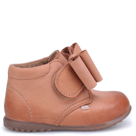  Como Roczki® membrana brązowe trzewiki dziecięce ze skóry naturalnej