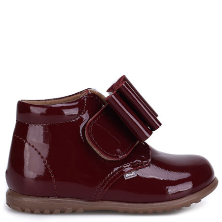 Como Roczki® membrana bordowe trzewiki dziecięce ze skóry naturalnej
