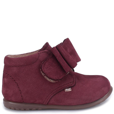 Como Roczki® membrana bordowe trzewiki dziecięce ze skóry naturalnej