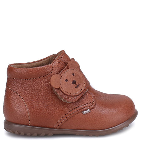 Como Roczki® membrana brązowe trzewiki dziecięce ze skóry naturalnej