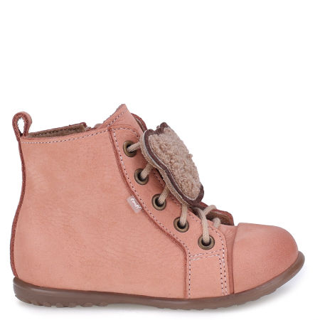 Helsinki Roczki® membrana brzoskwiniowe trzewiki dziecięce ze skóry naturalnej