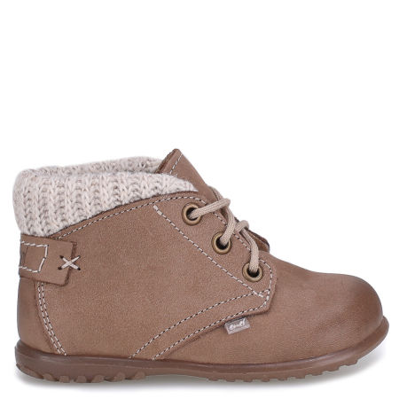 Orlando Roczki® membrana beżowe trzewiki dziecięce ze skóry naturalnej