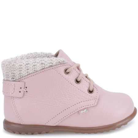 Orlando Roczki® membrana różowe trzewiki dziecięce ze skóry naturalnej