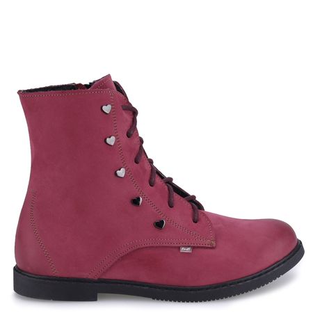 Avallon membrana różowe trzewiki dziecięce ze skóry naturalnej