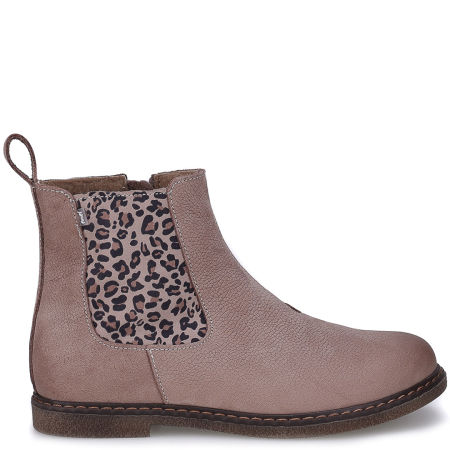 Soho membrana beżowe sztyblety dziecięce ze skóry naturalnej