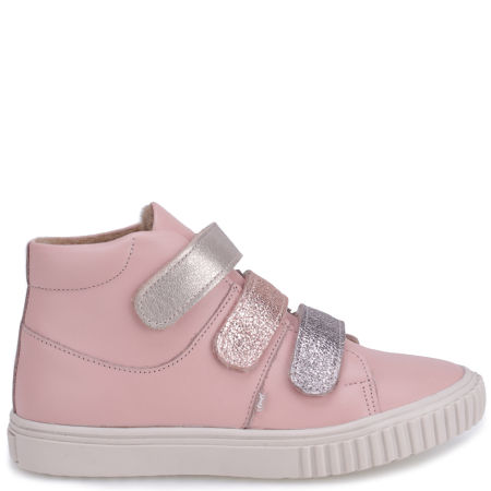 Camden membrana różowe trampki dziecięce ze skóry naturalnej