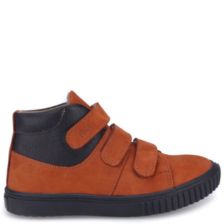 Camden membrana koniakowe trampki dziecięce ze skóry naturalnej