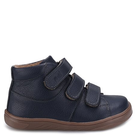 Pico barefoot membrana granatowe trampki dziecięce ze skóry naturalnej