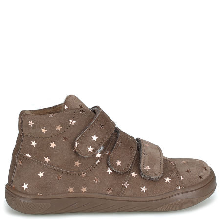 Pico barefoot membrana beżowe trampki dziecięce ze skóry naturalnej