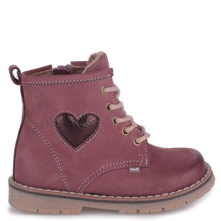 Bergen membrana fioletowe trzewiki dziecięce ze skóry naturalnej