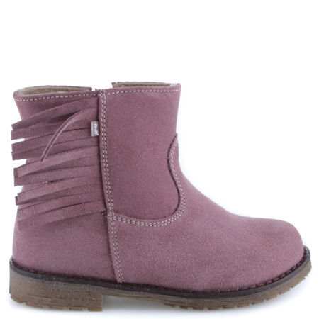 Indiana membrana różowe sztyblety dziecięce ze skóry naturalnej