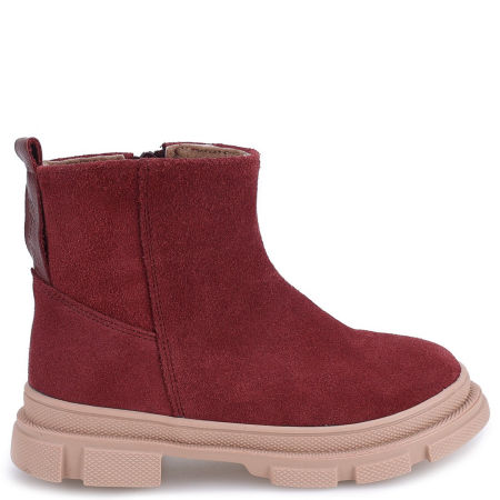 Osaka membrana różowe sztyblety dziecięce ze skóry naturalnej