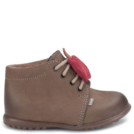 Denver Roczki® membrana zielone trzewiki dziecięce ze skóry naturalnej