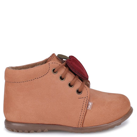 Denver Roczki® membrana brązowe trzewiki dziecięce ze skóry naturalnej