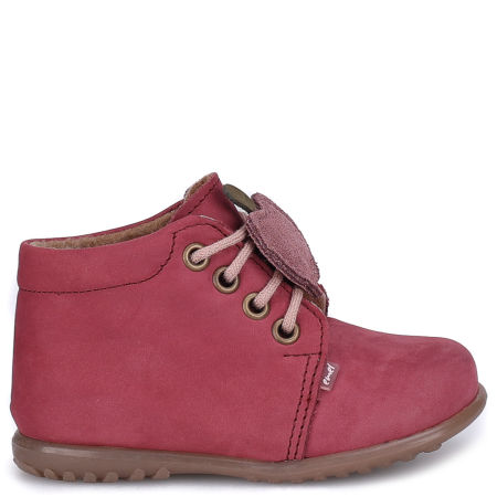 Denver Roczki® membrana bordowe trzewiki dziecięce ze skóry naturalnej