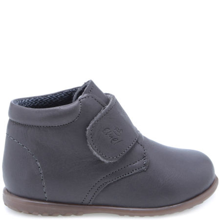 Como Roczki® membrana szare trzewiki dziecięce ze skóry naturalnej