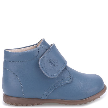 Como Roczki® niebieskie trzewiki dziecięce ze skóry naturalnej