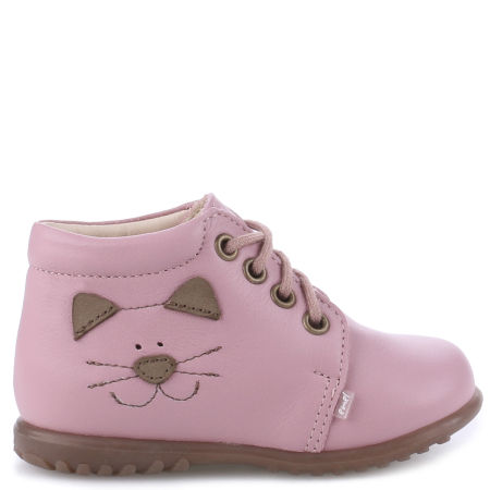 Denver Roczki® różowe trzewiki dziecięce ze skóry naturalnej