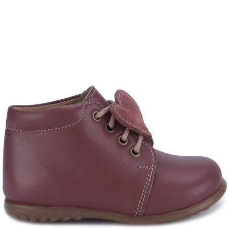 Denver Roczki® membrana fioletowe trzewiki dziecięce ze skóry naturalnej