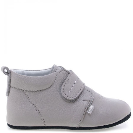 Niechodki szare ze skóry naturalnej na rzep