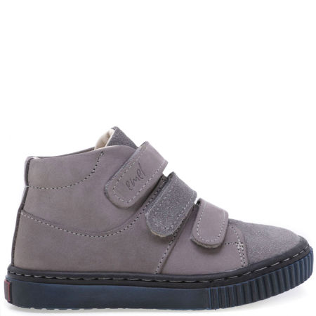 Camden szare trampki dziecięce ze skóry naturalnej