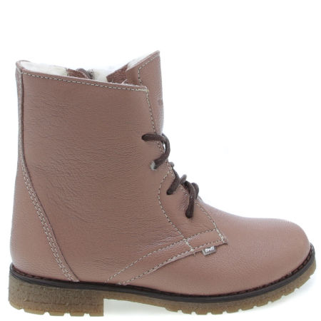 Natori membrana beżowe trzewiki dziecięce ze skóry naturalnej