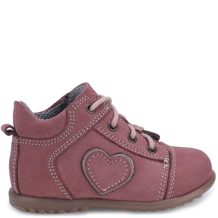 Boston Roczki® membrana fioletowe trzewiki dziecięce ze skóry naturalnej