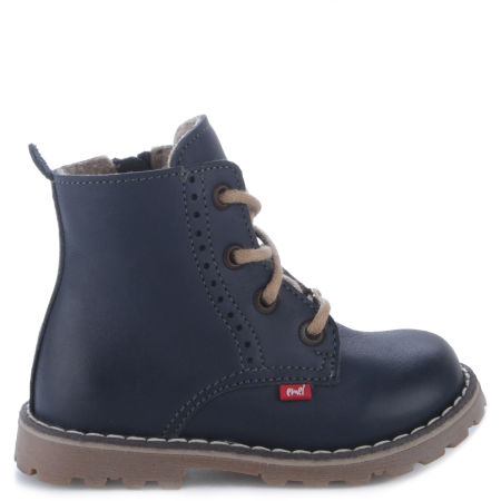 Veneto membrana granatowe trzewiki dziecięce ze skóry naturalnej