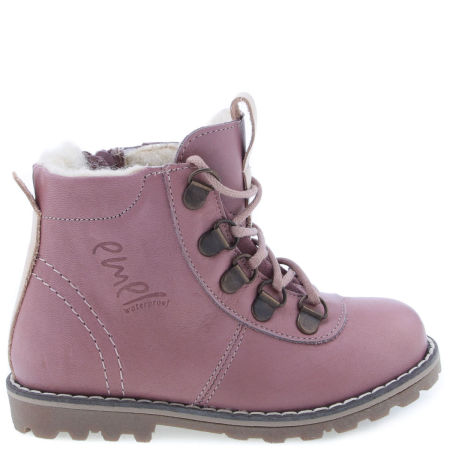 Ontario membrana różowe trzewiki dziecięce ze skóry naturalnej