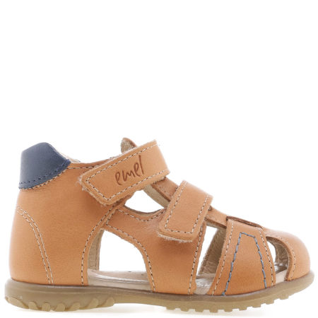 Ankara Roczki® brązowe sandały dziecięce ze skóry naturalnej